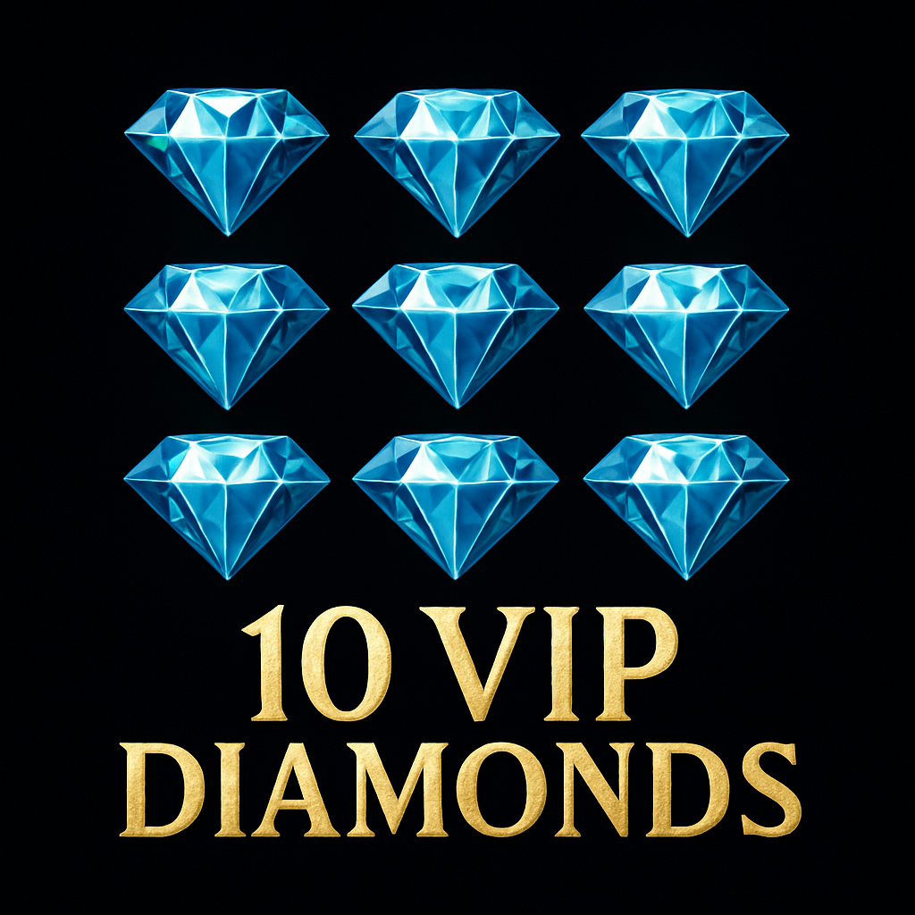 10 VIP-Diamanten