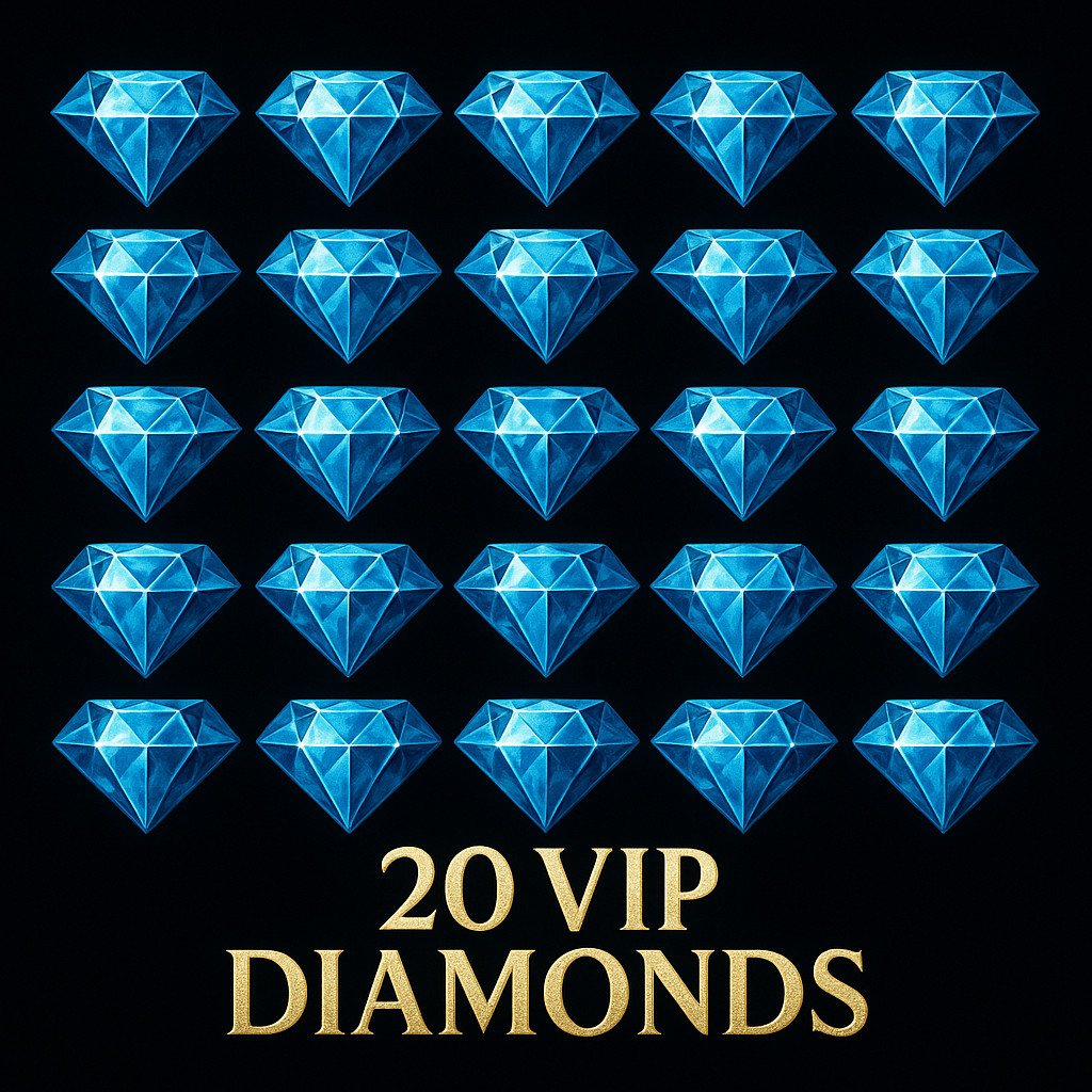 20 VIP- Diamanten