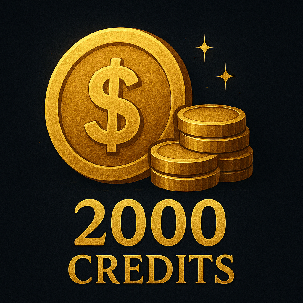 2000 Credits