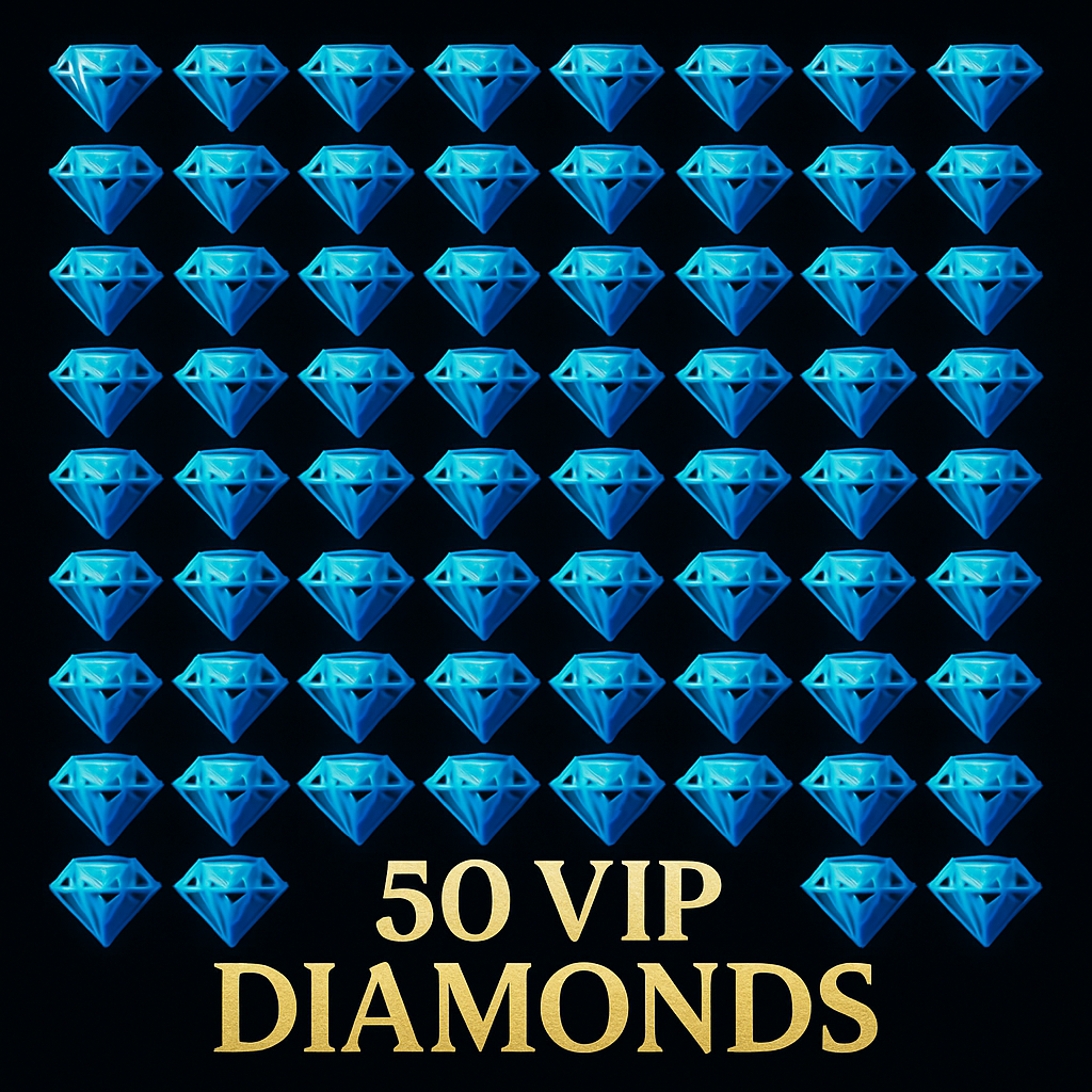 50 VIP-Diamanten