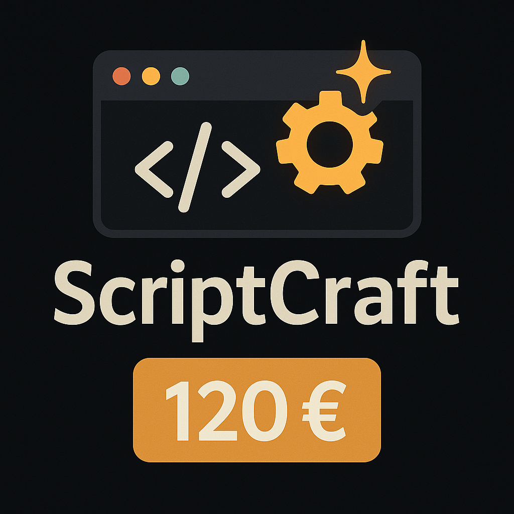ScriptCraft – Dein persönliches Custom-Skript